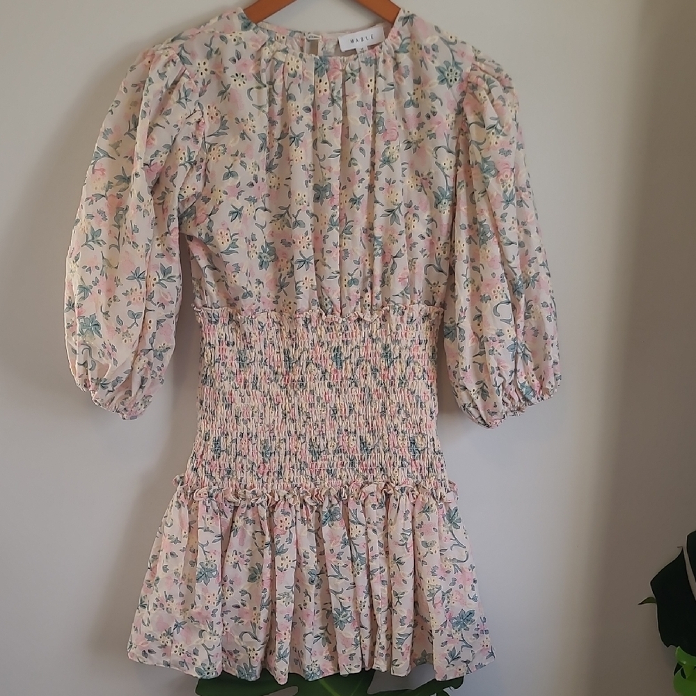 Mable Floral Puff Sleeve Dress
